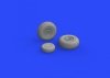Eduard 672205 B-25 wheels AIRFIX 1/72